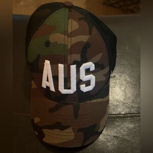 AUS Camouflage Trucker Cap - Austin